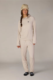 686 - Womens Mission Grid Fleece Hoody - Limestone
