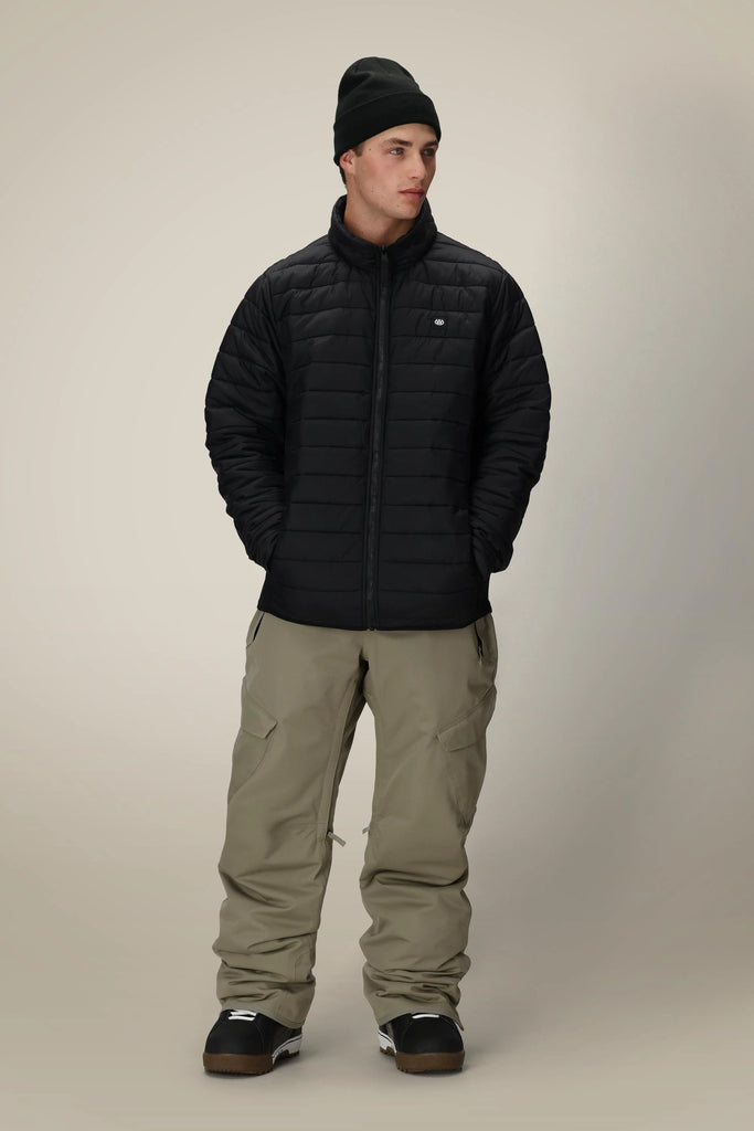 686 - Thermal Puff Insulated Jacket - Black – Board Of Missoula