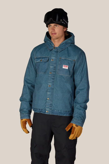 686 - Deconstructed Denim Insulated Jacket - Indigo Denim