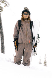 686 - Mens Dojo Shell Snowboarding Pant - Brown Crinkle Wash