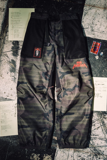 686 - Mens Metallica One Shell Snowboarding Pant - Metallica Camo