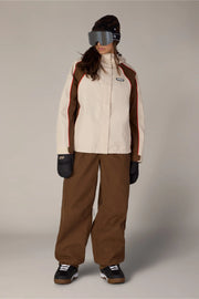686 - Womens Hellkat Shell Snowboard Pant - Dark Earth Grid Corduroy