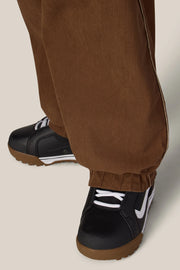 686 - Womens Hellkat Shell Snowboard Pant - Dark Earth Grid Corduroy