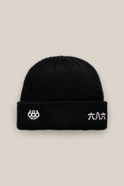 686 - Kanji Beanie - Black