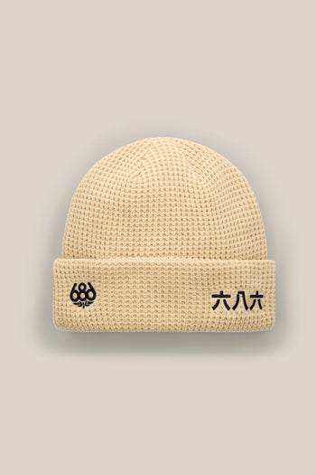 686 - Kanji Beanie - Limestone