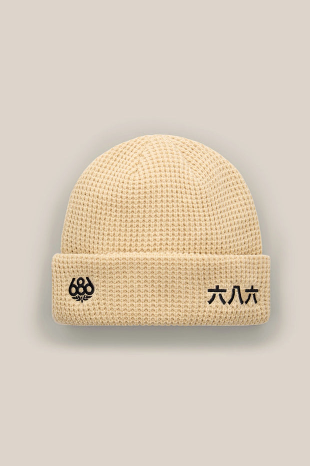 686 - Kanji Beanie - Limestone