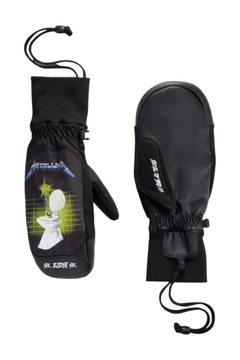 686 - Mens Crush Insulated Mitts - Metallica Black