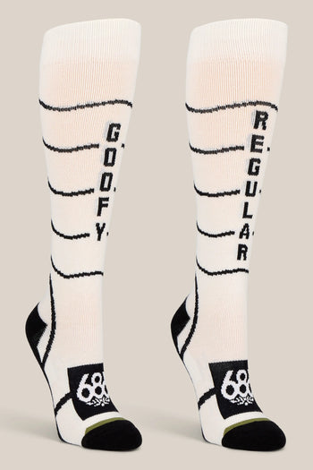 686 - Womens Contour Merino Socks - 2 Pack