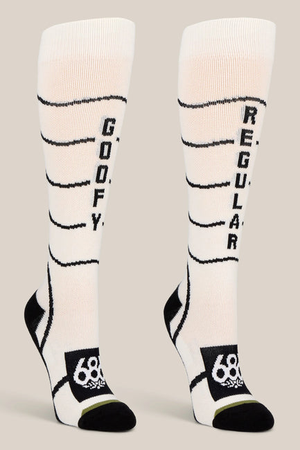 686 - Womens Contour Merino Socks - 2 Pack