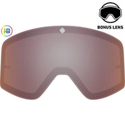 Spy - Marauder Everblack SE Goggles - Happy Boost Ice Blue Mirror & Happy Boost LL Coral (Copy)