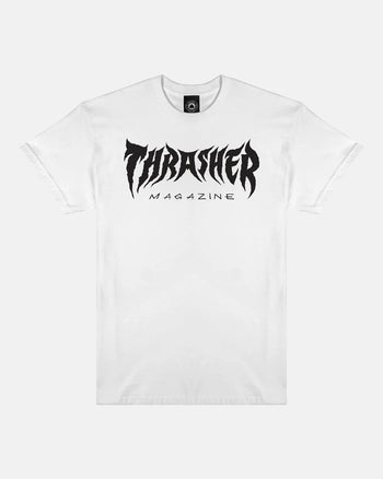 Thrasher - Metal T-Shirt - White