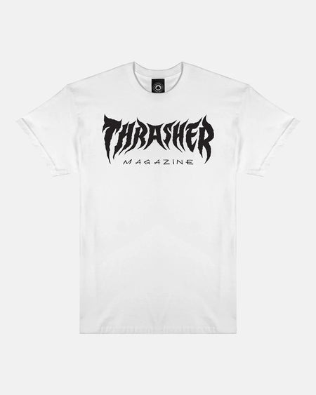 Thrasher - Metal T-Shirt - White