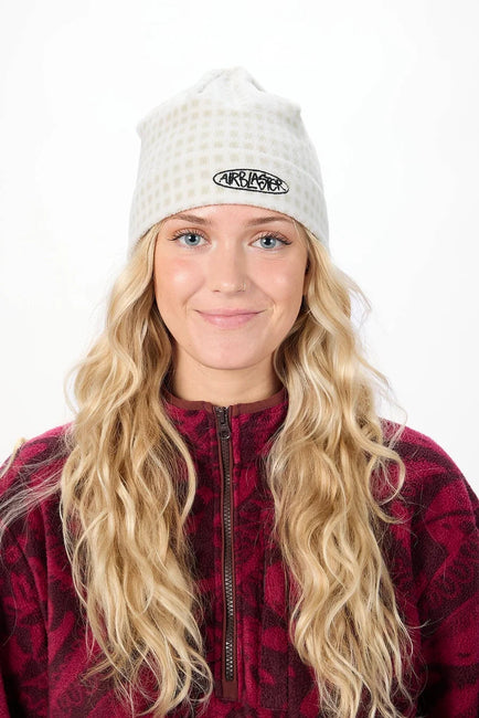 Airblaster - Micro Fleece Watch Cap - Snow Grid