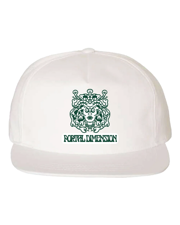 Portal Dimension -  Medusa Hat - White