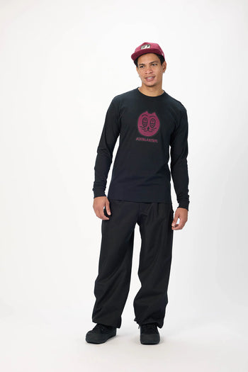 Airblaster - Nai Cat Long Sleeve T-Shirt - Black