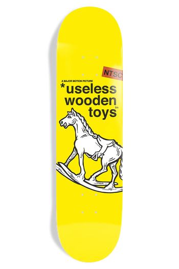 New Deal - Useless Wooden Toys NTSC 8.5" Deck - Board Of Missoula