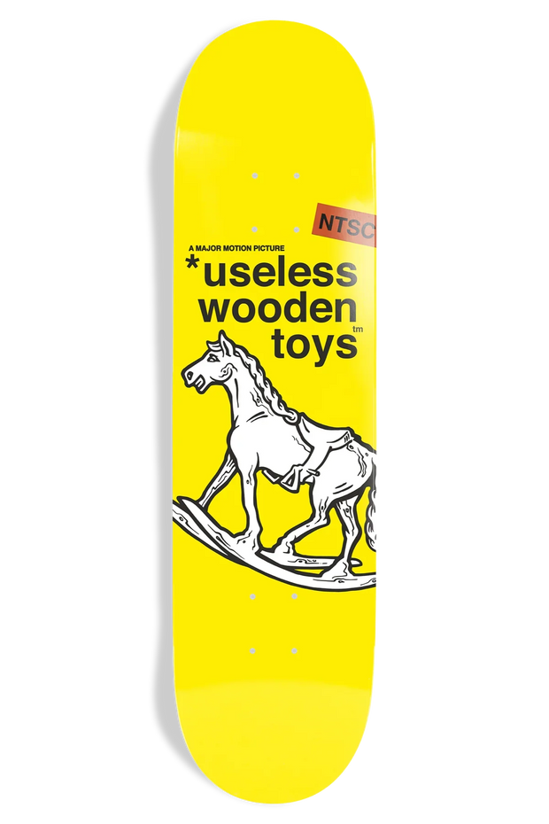 New Deal - Useless Wooden Toys NTSC 8.5" Deck - Board Of Missoula