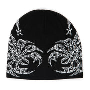 Corduroy - No Regrets Reversible Skully Beanie - Black