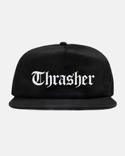 Thrasher - Spitfire The End Oath Snapback Hat - Black - Board Of Missoula