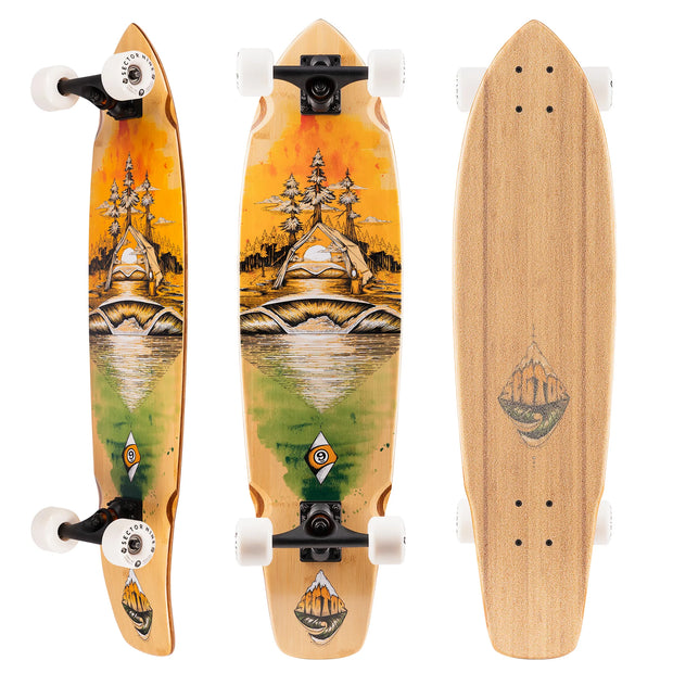 Sector 9 - Odyssey Ft. Point 34" Complete Long Board - Board Of Missoula