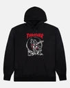 Thrasher - Outlaw 2 Tone Hoodie - Black