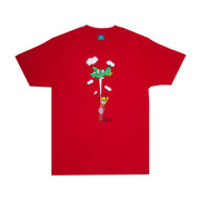 Frog - Bird Girl T-Shirt - Red