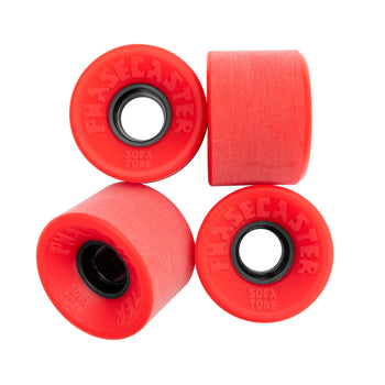 The Heated Wheel - Phasecaster Sofa Tone Wheels 56mm 78a - Red - Board Of Missoula
