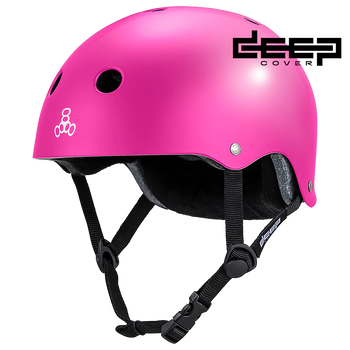 Triple Eight - Deep Cover Helmet - Pink Glossy