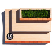 LC Boards - 3 Block Wood Plaza