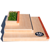 LC Boards - 3 Block Wood Plaza