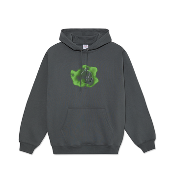 Polar Skate Co. - Dave Hoodie Metal Logo - Graphite
