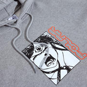 Polar Skate Co. - Dave Hoodie Third Eye - Heather Grey