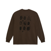 Polar Skate Co. - Sequence Long Sleeve T-Shirt - Brown