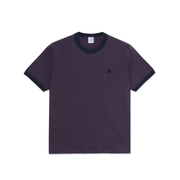 Polar Skate Co. - Ringer T-Shirt - Dark Violet / Navy