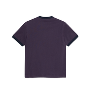 Polar Skate Co. - Ringer T-Shirt - Dark Violet / Navy