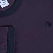 Polar Skate Co. - Ringer T-Shirt - Dark Violet / Navy