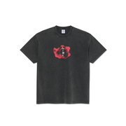 Polar Skate Co. - Metal Logo T-Shirt - Silver Black
