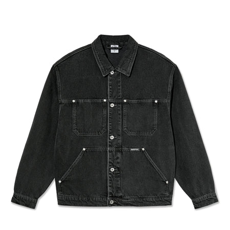 Polar Skate Co. - Patrick Jacket Denim - Silver Black