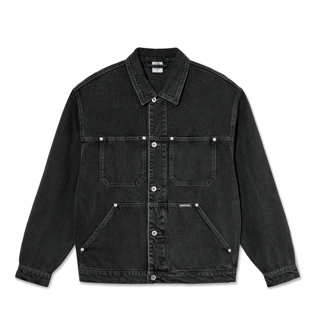 Polar Skate Co. Patrick Jacket Denim Silver Black