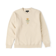 Roark - Enjoy Globe Crew Sweatshirt - Sand - Board Of Missoula