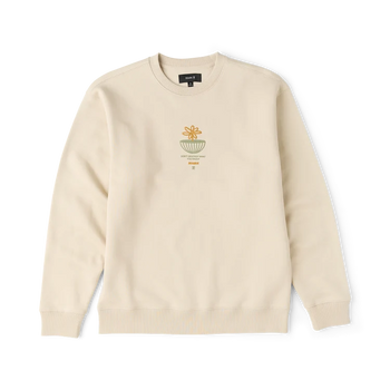 Roark - Enjoy Globe Crew Sweatshirt - Sand - Board Of Missoula