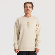 Roark - Enjoy Globe Crew Sweatshirt - Sand - Board Of Missoula