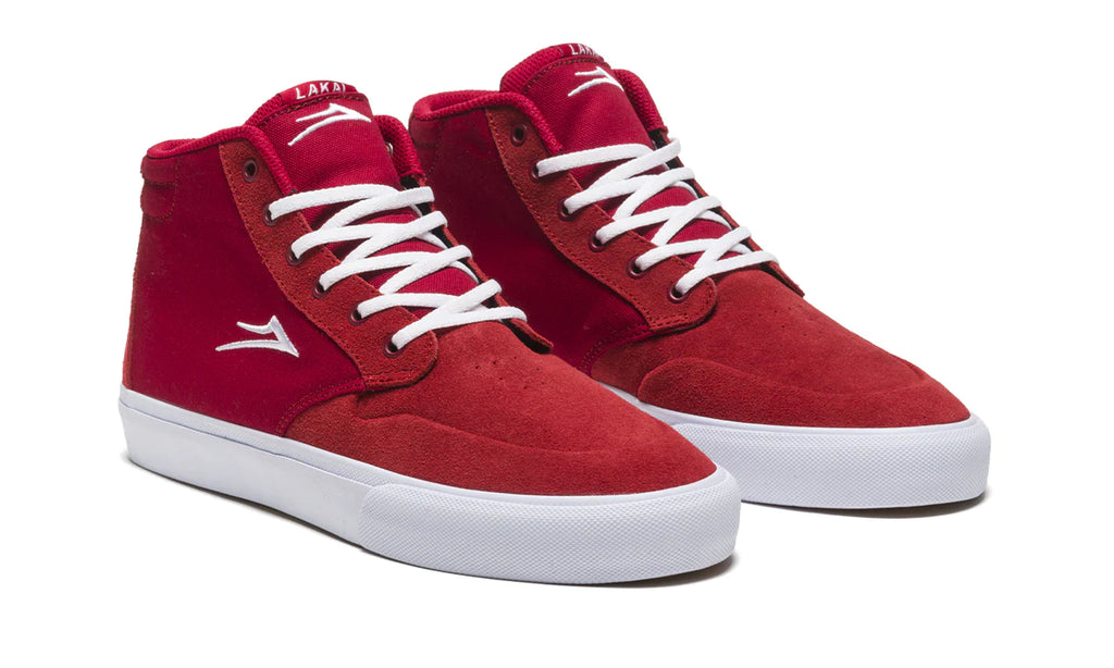 Lakai - Riley 3 High - Red Suede – Board Of Missoula display picture 1