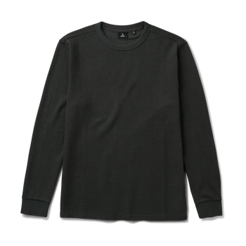 Roark - Well Worn Long Sleeve Thermal Shirt - Onyx