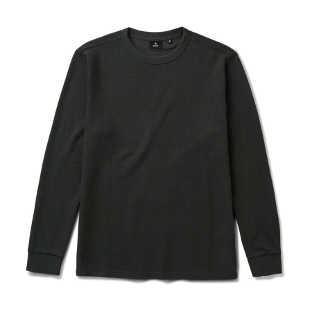 Roark - Well Worn Long Sleeve Thermal Shirt - Onyx