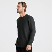 Roark - Well Worn Long Sleeve Thermal Shirt - Onyx