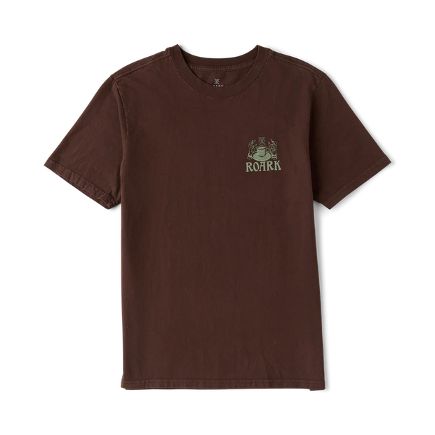 Roark - Reading Ritual T-Shirt - Tobacco - Board Of Missoula