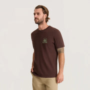 Roark - Reading Ritual T-Shirt - Tobacco - Board Of Missoula