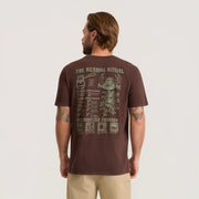 Roark - Reading Ritual T-Shirt - Tobacco - Board Of Missoula