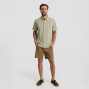 Roark - Bless Up Breathable Stretch Shirt - Sage Stripe - Board Of Missoula